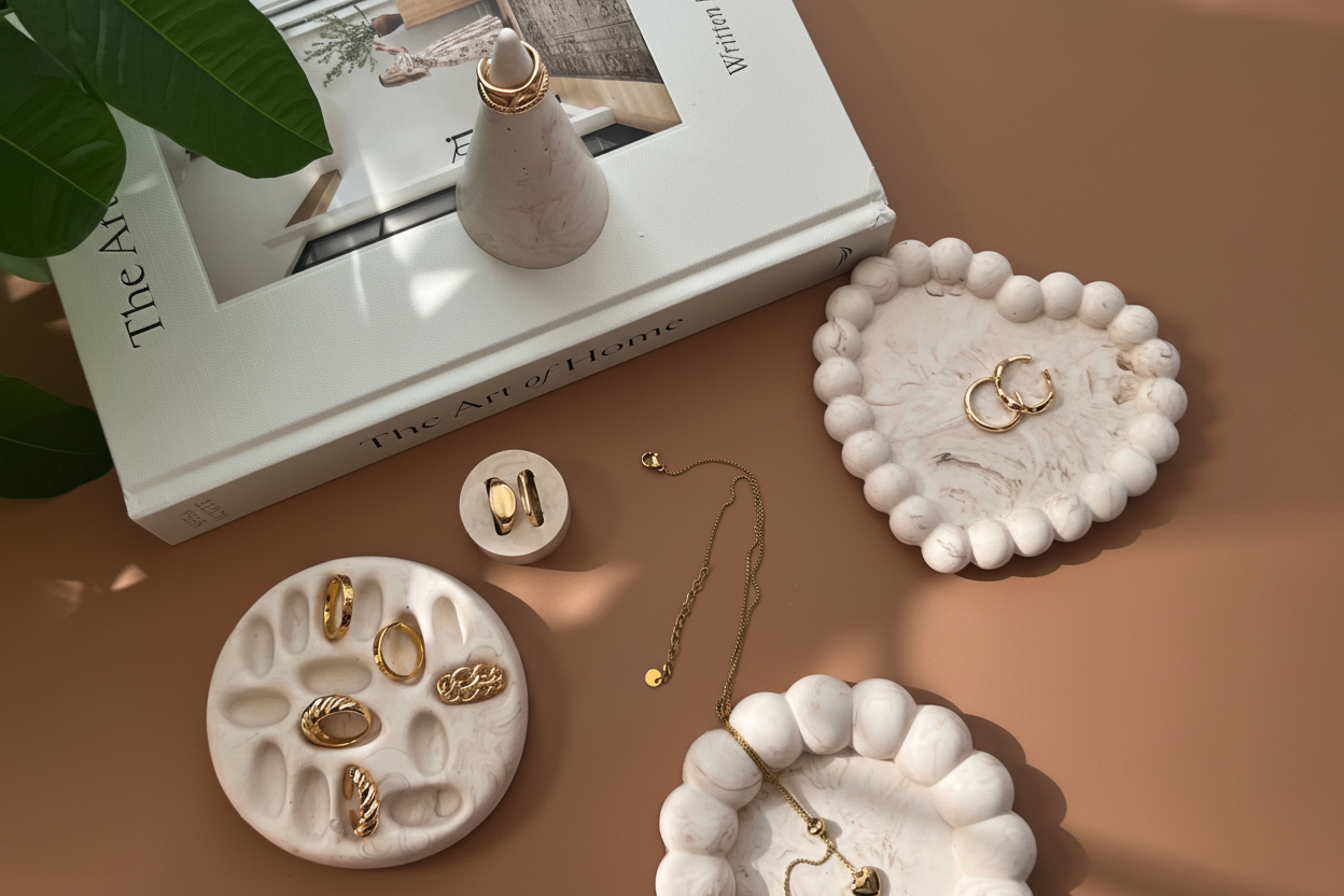 Catch-All Trays, Jewelry Holders & Jars