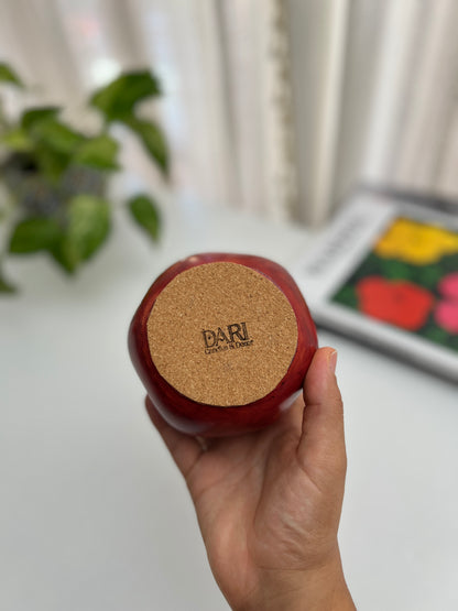Handcrafted Pomegranate Keepsake Jar | Artisan Jewelry & Keepsake Box