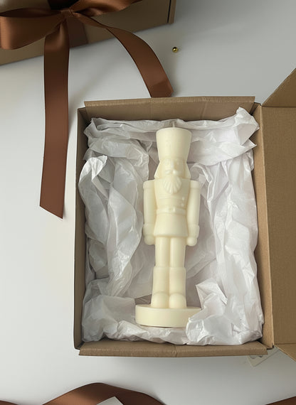 NUTCRACKER CANDLE IN A GIFT BOX
