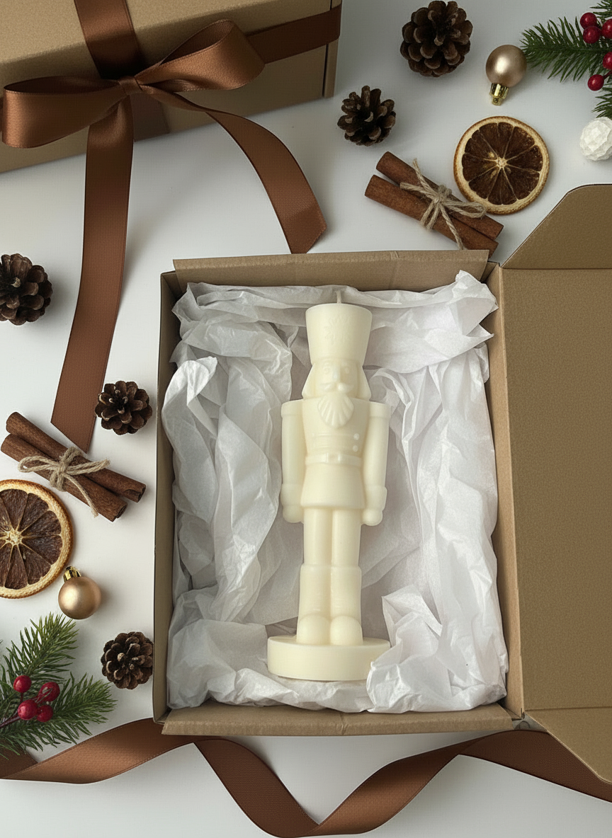 Nutcracker Candle – Single or Set Gift Box