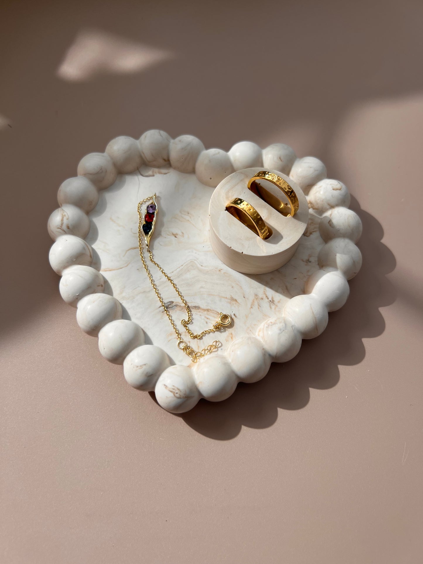 Heart Bubble Coaster