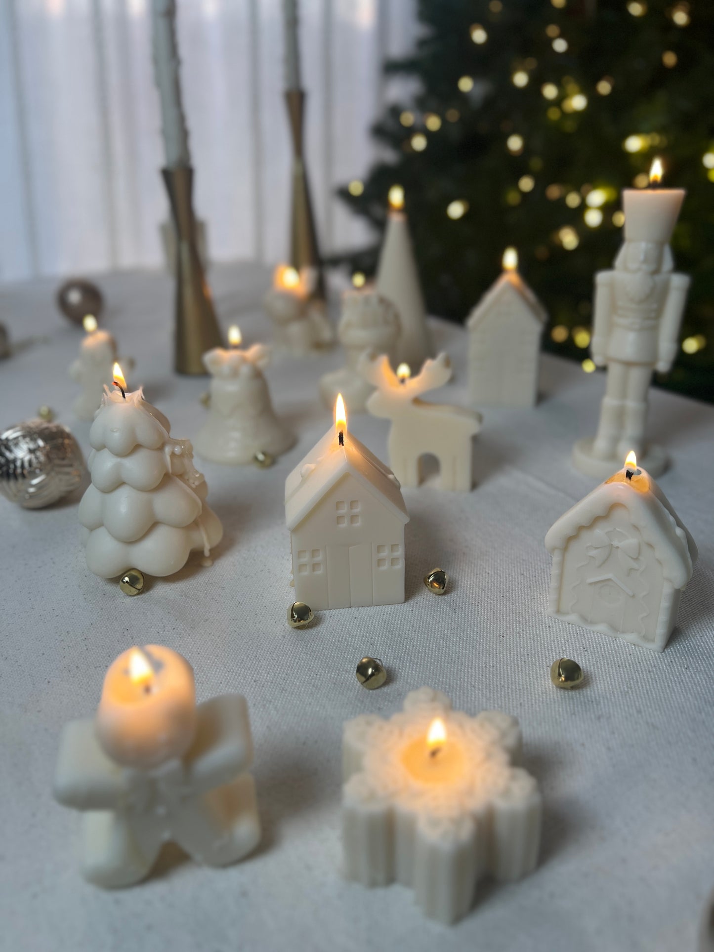 Christmas House Candle – Single & Sets Gift Boxes