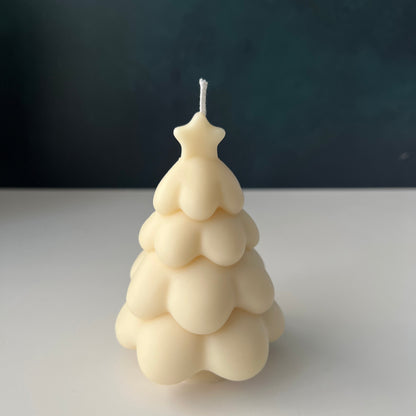 Christmas Tree Candle – Single or Set of Two Gift Box