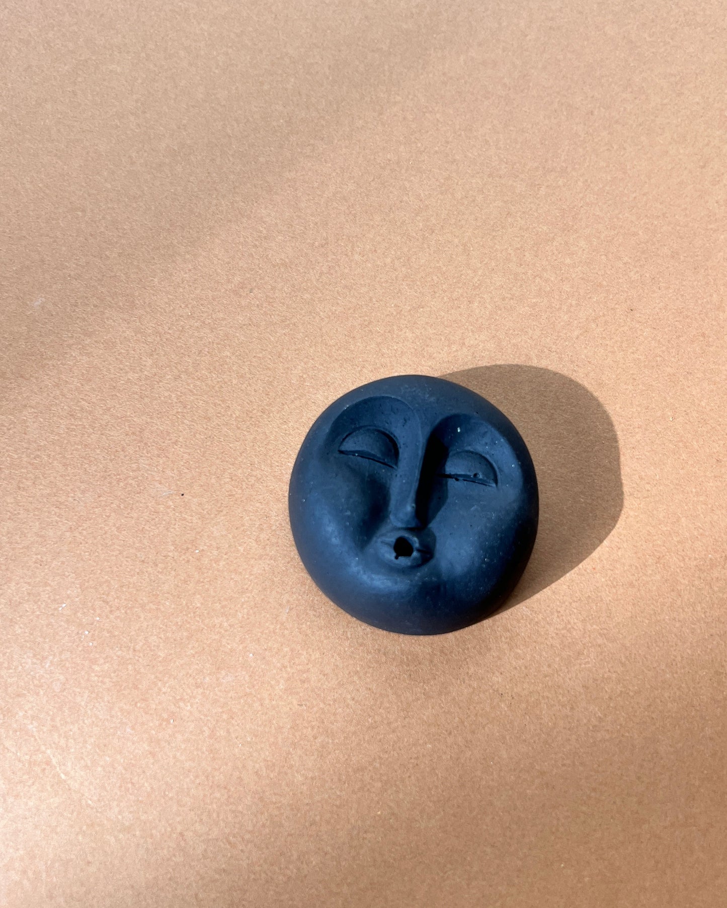 Mini Moon Face Incense Burner - Unique Modern Zen Decor